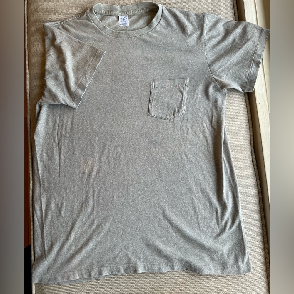 Velma sheen twist tubular pocket tee